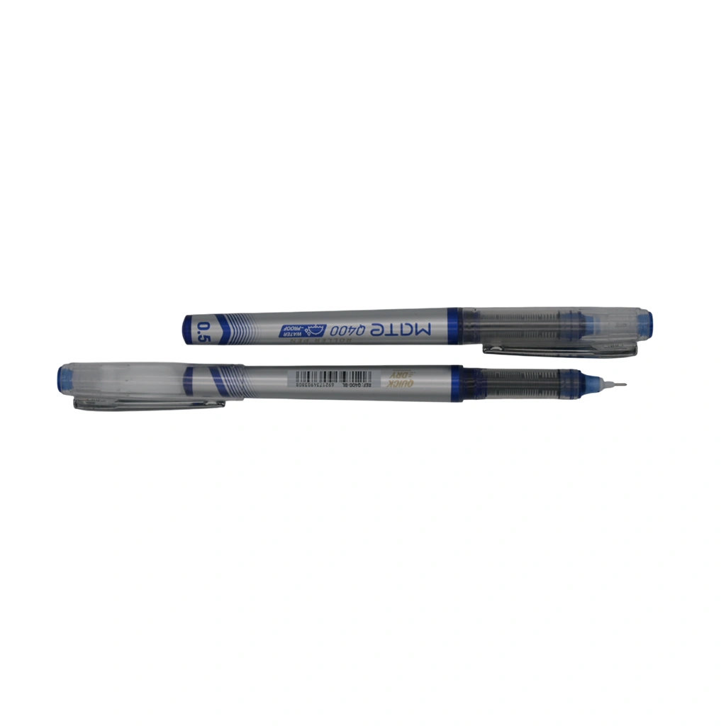 DELI MATE ROLLER PEN BLUE 0.5MM 1PC