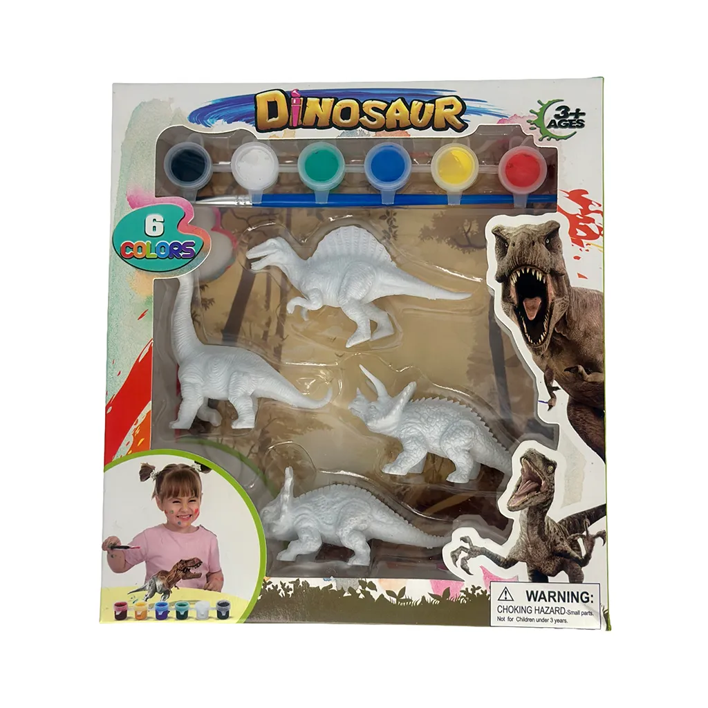 Dinosaur Watercolor Painting Set – 6 Colors 1 SET