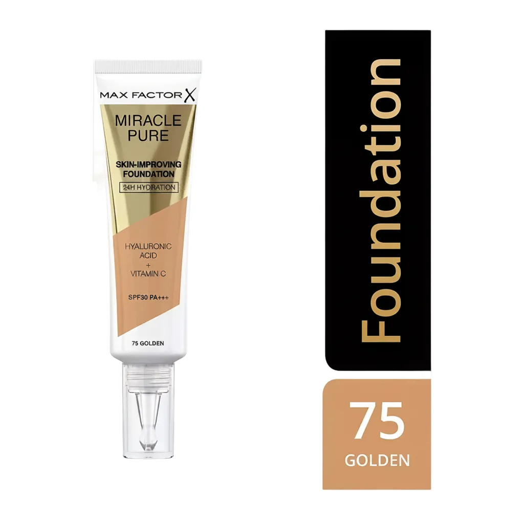 Max Factor Miracle Pure Foundation - 75 Golden