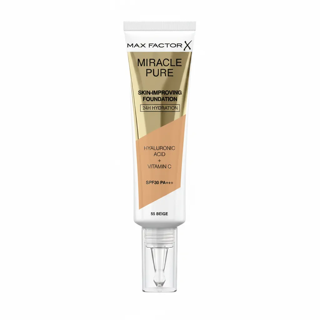 Max Factor Miracle Pure Foundation 45 - Warm Almond