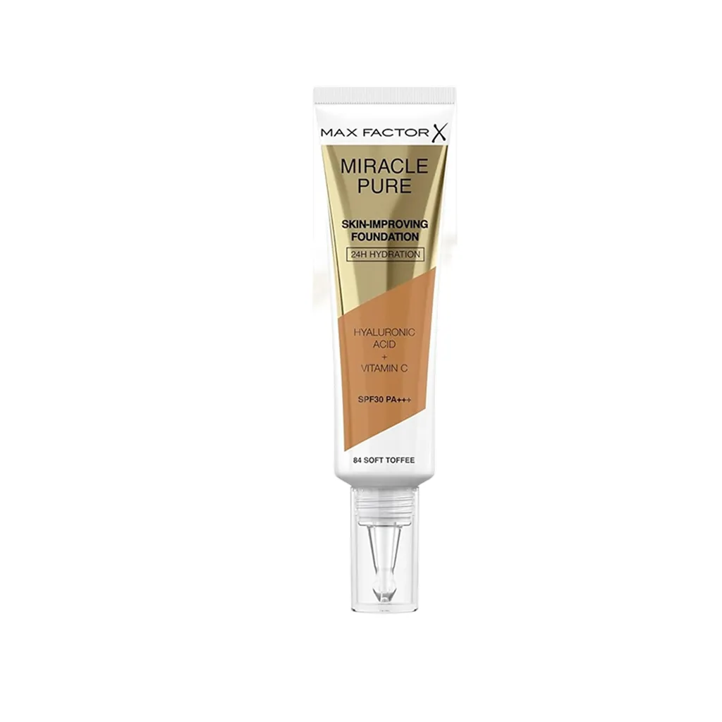 Max Factor Miracle Pure Skin-Improving Foundation – 84 Soft Toffee