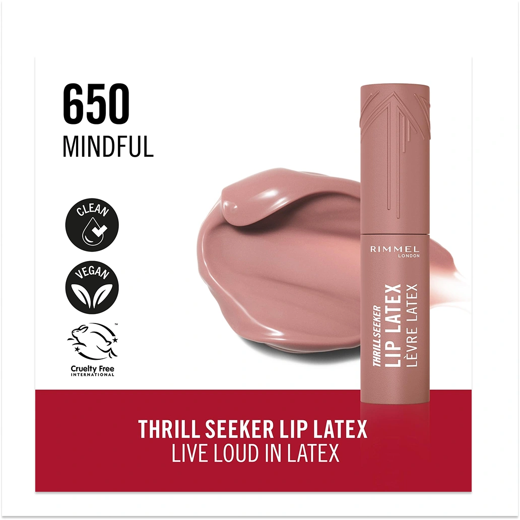 Rimmel London Thrill Seeker Lip Latex - 650 Mindful