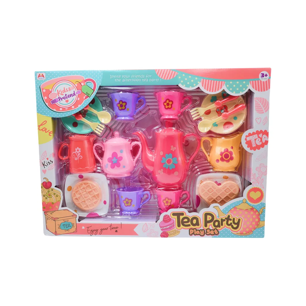 TEA PARTY PLAY SET BOX