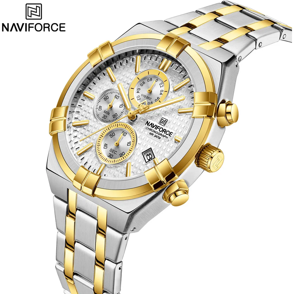 8042M NAVIFORCE TT GOLD WATCH