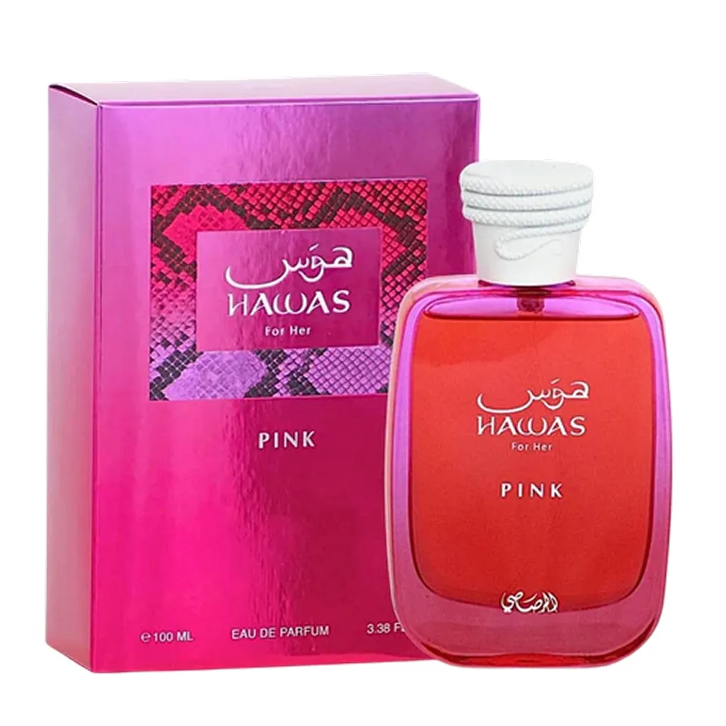 HAWAS PINK FOR HER RASASI EDP 100ML
