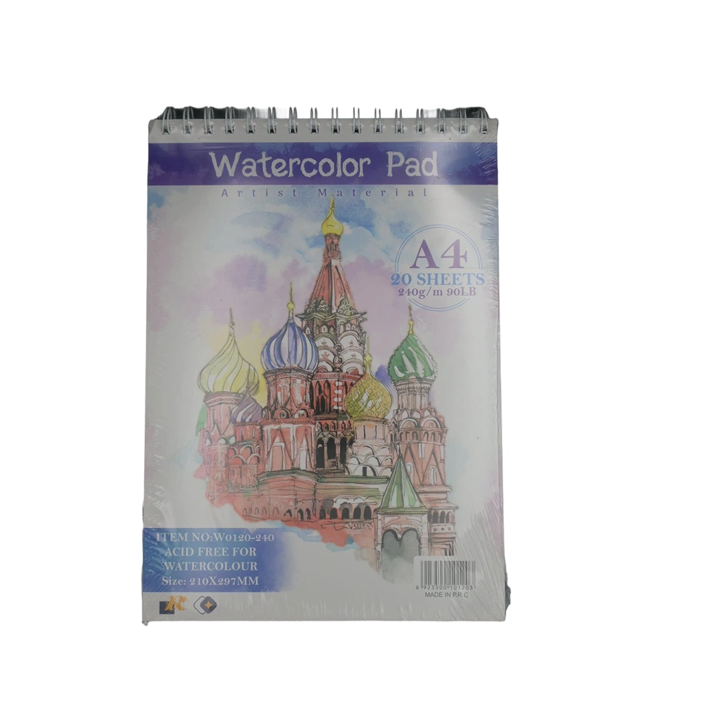 WATERCOLOR PAD A4 240GSM 20SHT