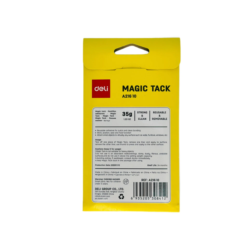 Deli Magic Tack – Reusable Adhesive (35g)
