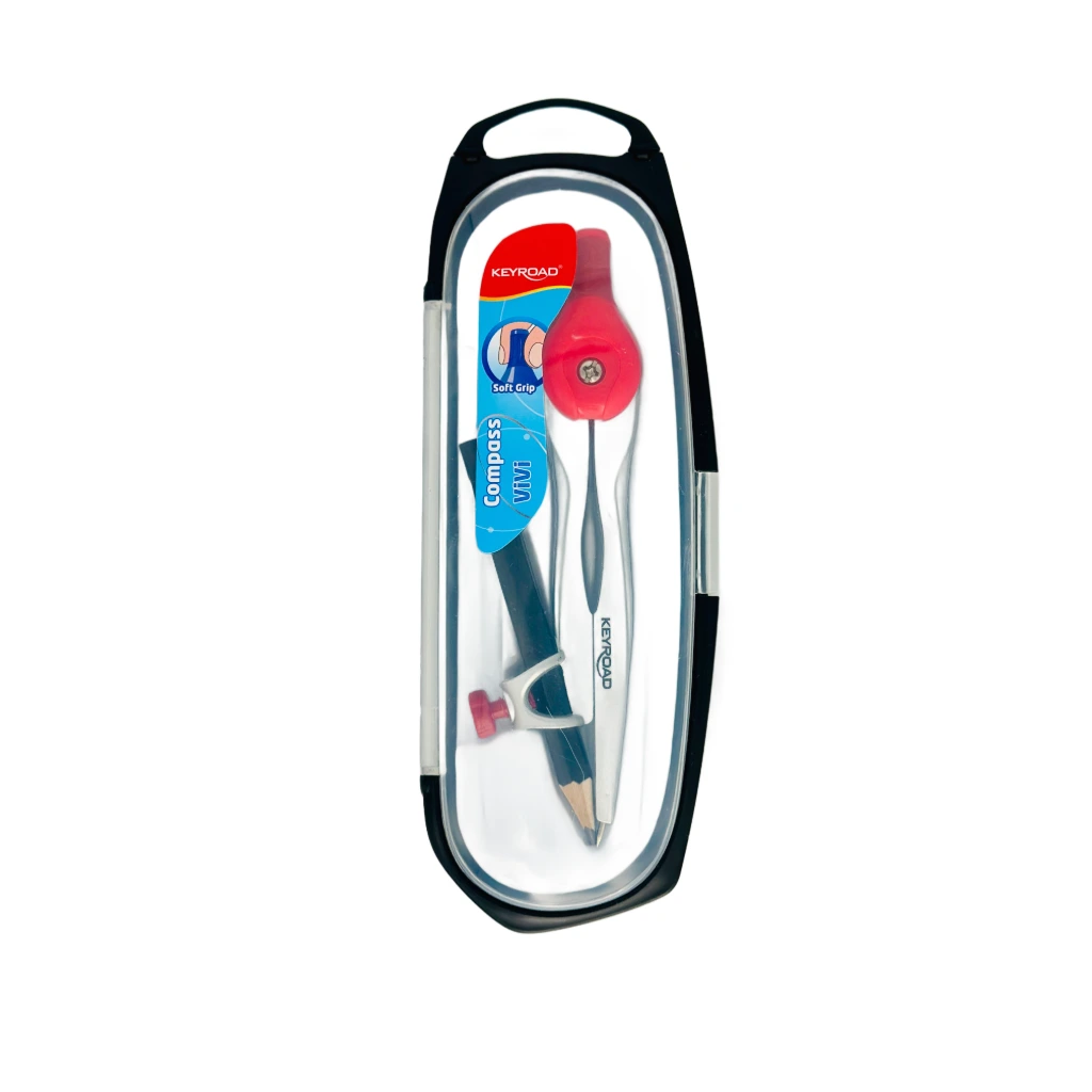 KEYROAD COMPASS W/PENCIL 1BOX 