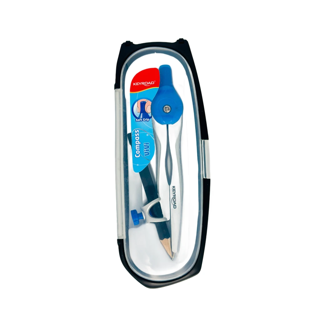 KEYROAD COMPASS W/PENCIL 1BOX 