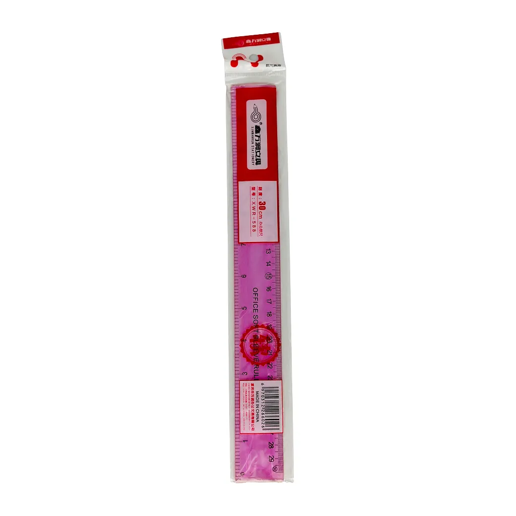 XINWANRUN SOFT SLEEVE RULER 30CM 1PC 
