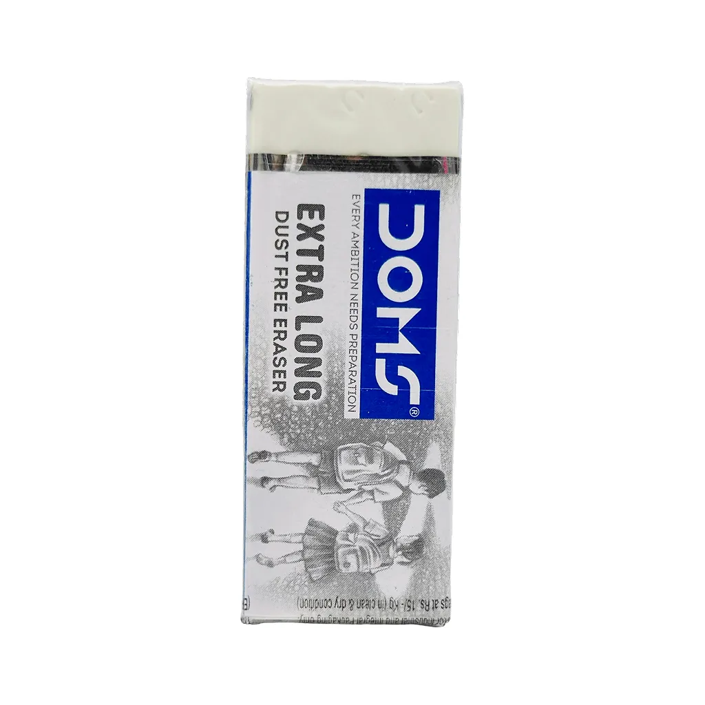 DOMS EXT-LONG COLORED ERASER 1 PC