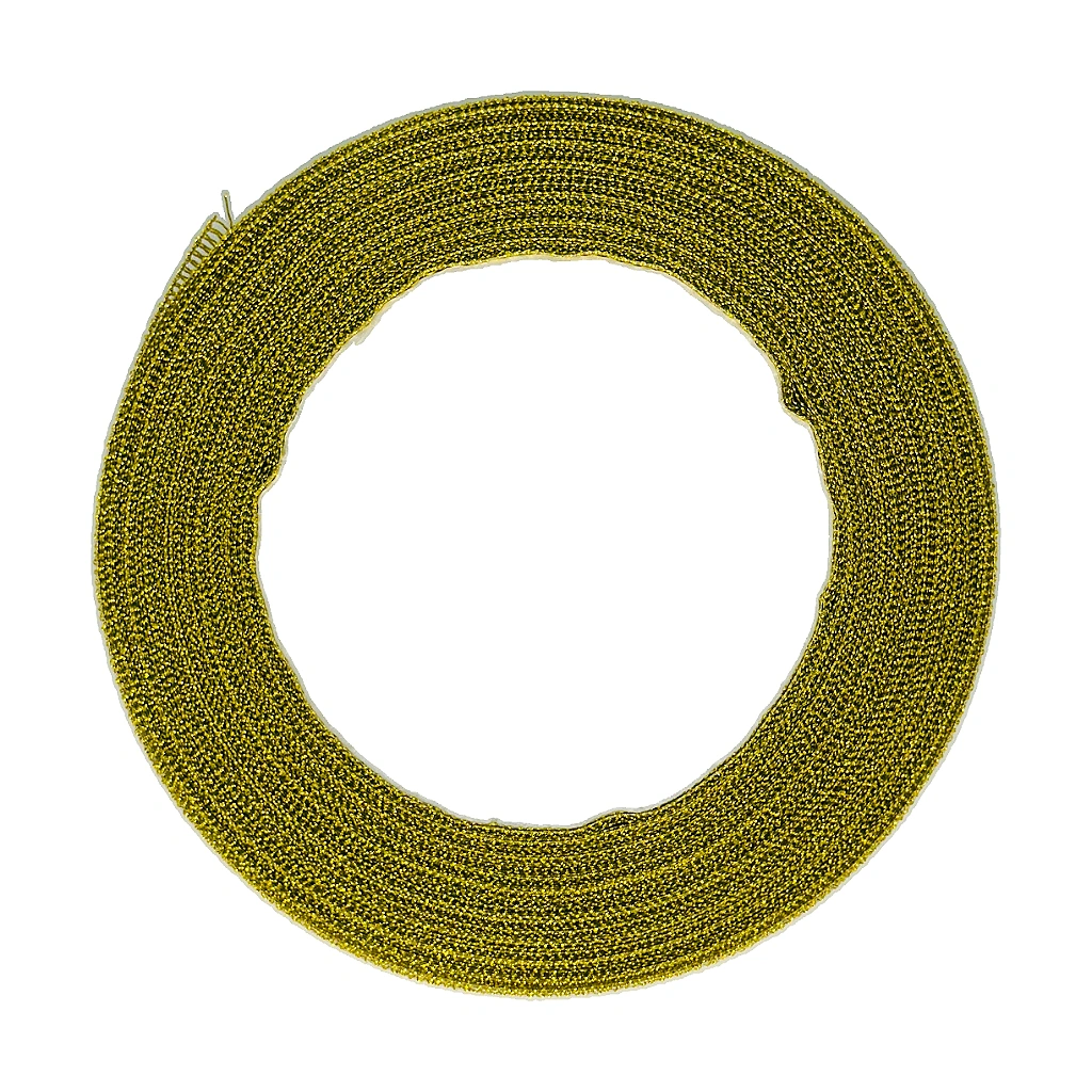 SATIN RIBBON GOLD 1.5CM*25