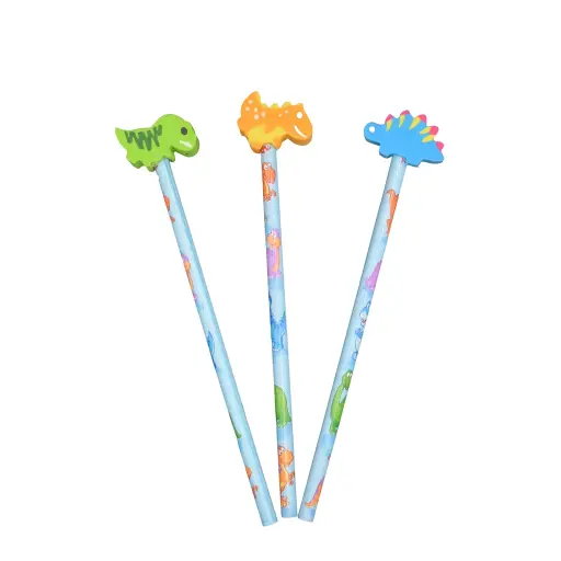 PENCIL WITH ERASER 3 PCS 