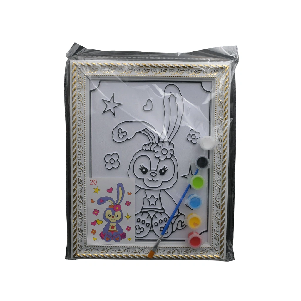 KIDS DIY PAINTING FRAME SET 17.5*23.5CM