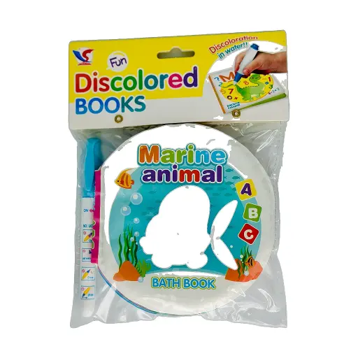 BATH BOOK-SEA ANIMALS