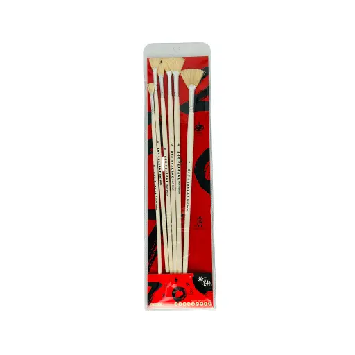 ARTIST PAINT BRUSH SET (6PC, 1 SET)