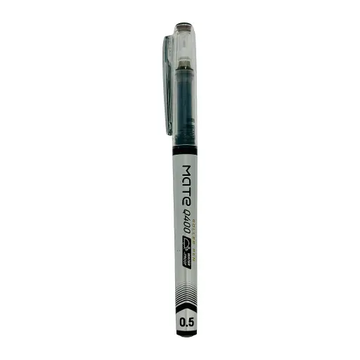 DELI MATE ROLLER PEN BLACK 0.5mm 1PC