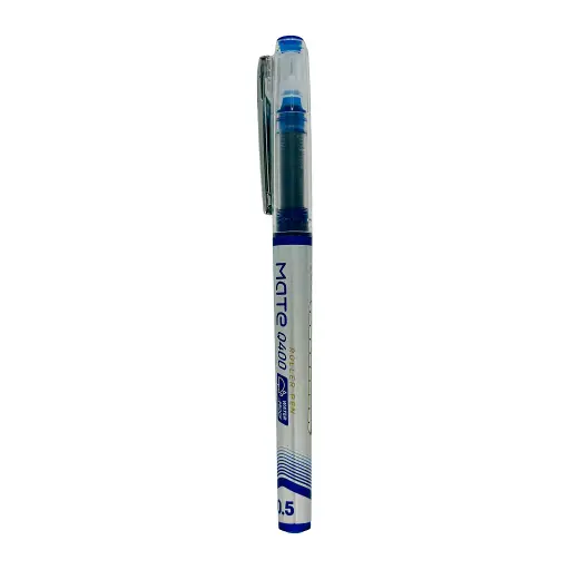 DELI MATE ROLLER PEN BLUE 0.5MM 1PC