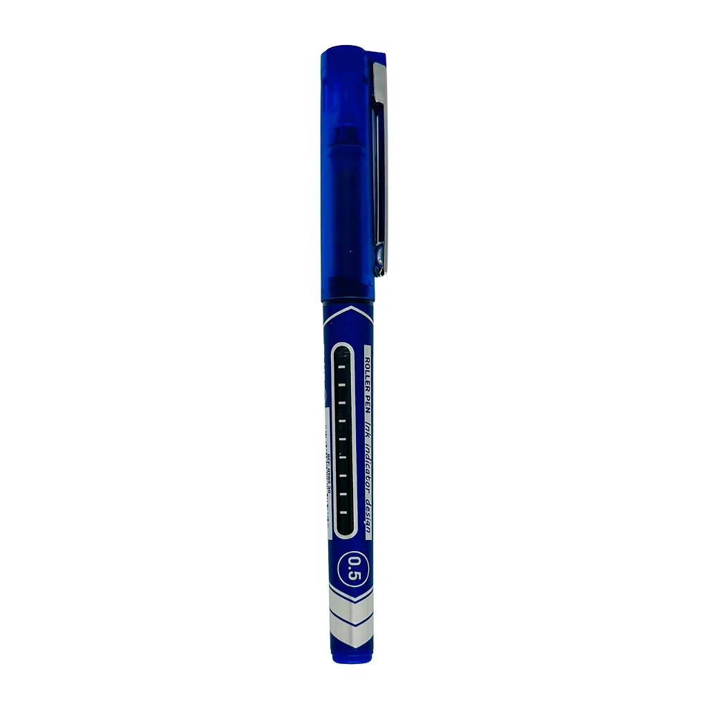 DELI MATE ROLLER PEN 0.5mm BLUE 1PC