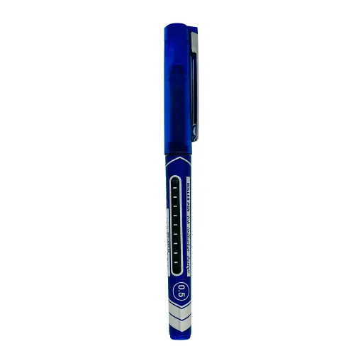 DELI MATE ROLLER PEN 0.5mm BLUE 1PC
