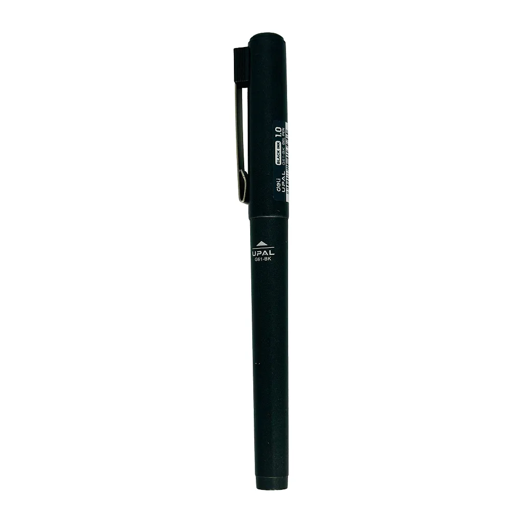 DELI Upal Gel Pen 1.0mm Black 1 Pc
