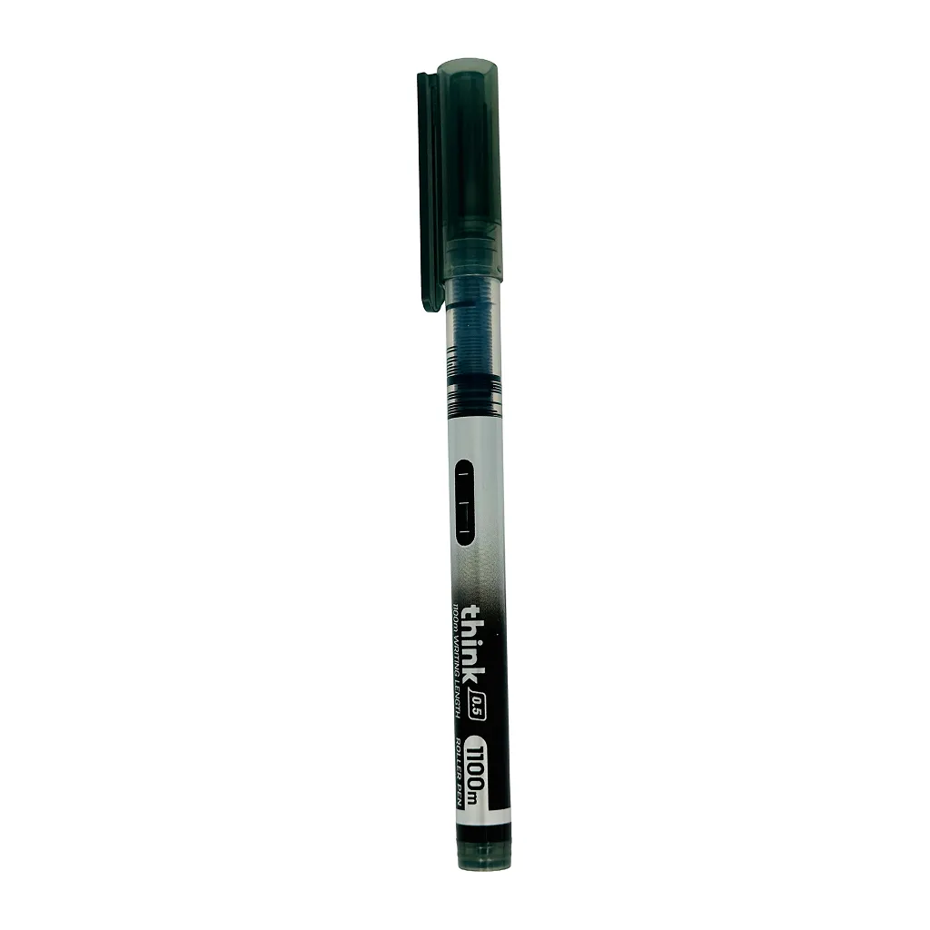 Think 0.5mm Roller Pen (Black, 1100m) 1PC
