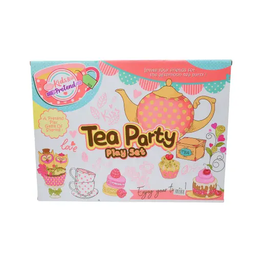 TEA PARTY PLAY SET BOX