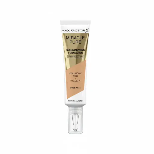 Max Factor Miracle Pure Foundation 45 - Warm Almond