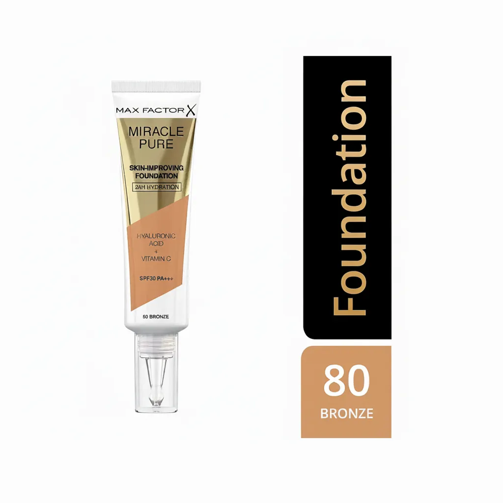 Max Factor Miracle Pure Skin-Improving Foundation 80 Fair