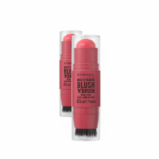 Rimmel London Multi-Tasker Blush ‘N’ Brush  - 150 Cherry On Point