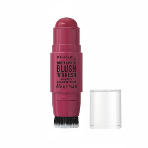 Rimmel London Multi-Tasker Blush ‘N’ Brush - 200 Fushia Glam