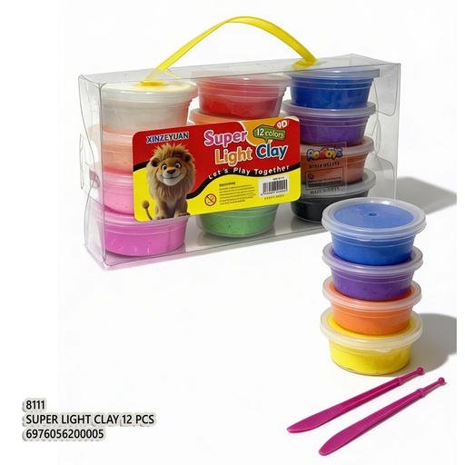 Super Light Clay 12 PCS