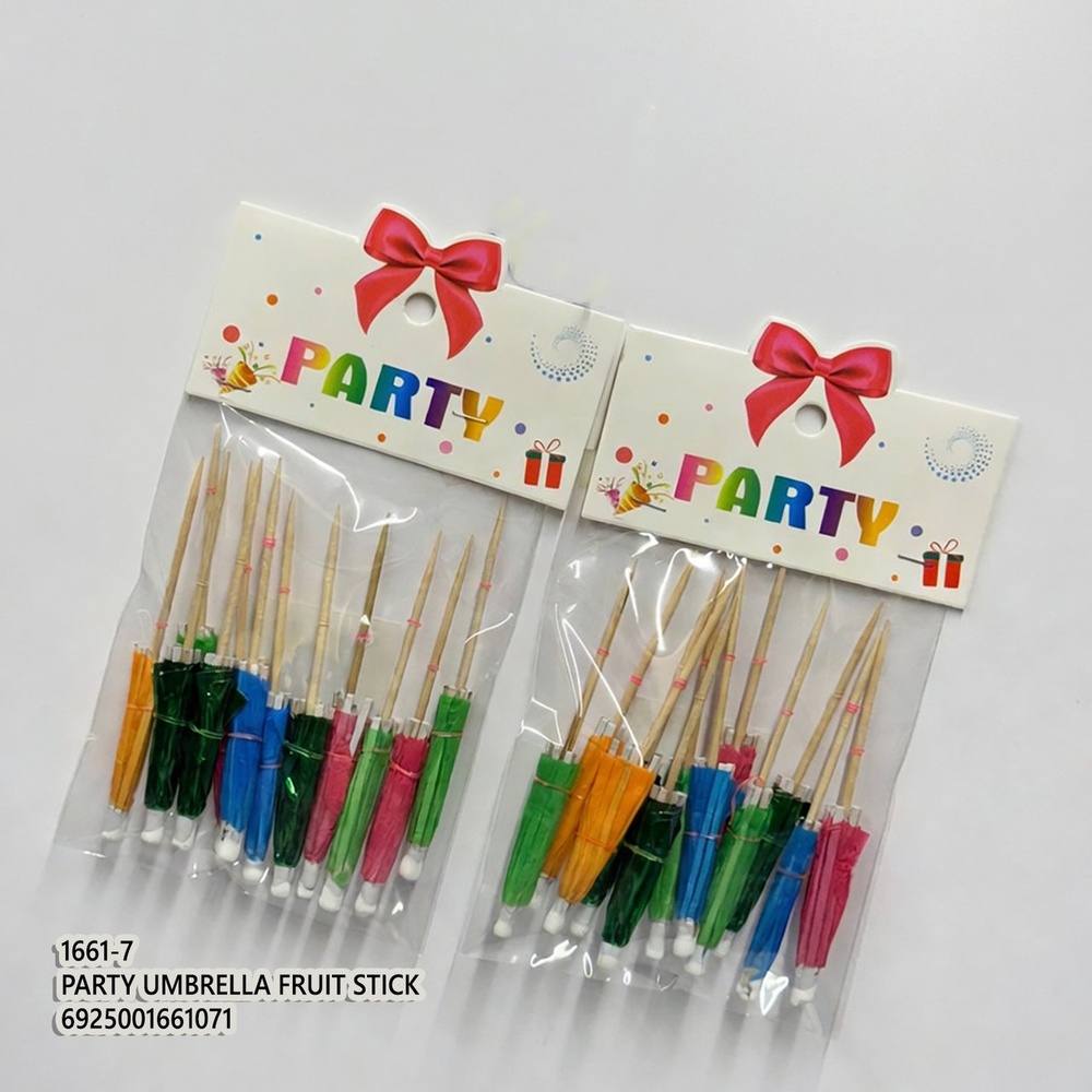 Party Umbrella Fruit Stick
